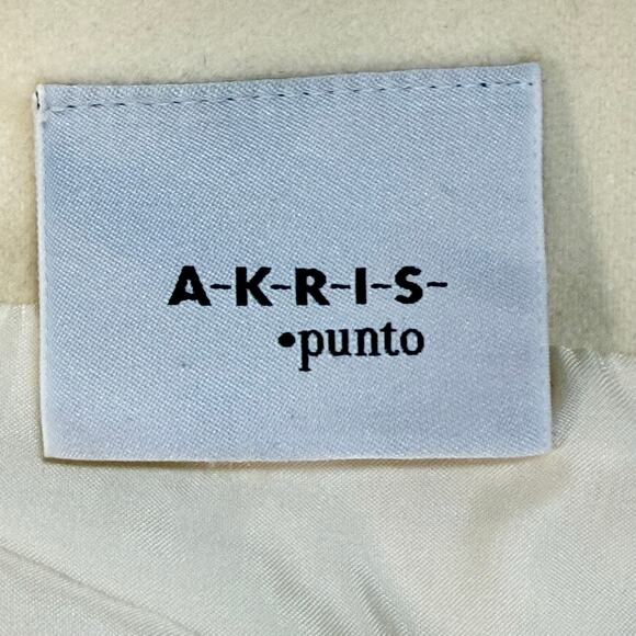 Akris Punto Cream Wool Angora Sheath Dress 8 F40 D38 Switzerland - Picture 7 of 10